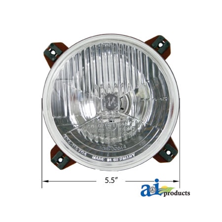 A & I Products Headlamp, LH & RH Headlamp (RH Dip), (12 Volt) 3" x6" x6" A-83959698